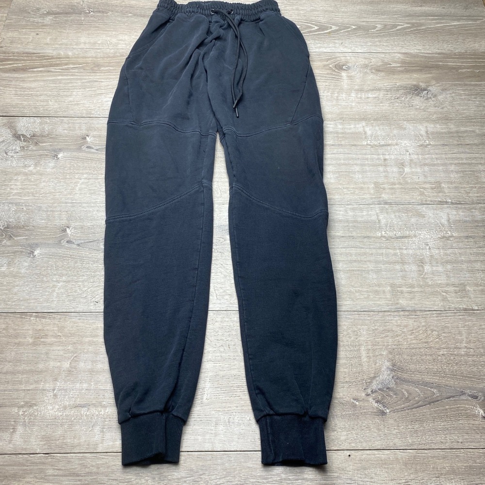 American Tall Pants Engineered Jogger Men Small Tall 34" Inseam Black Sweatpants